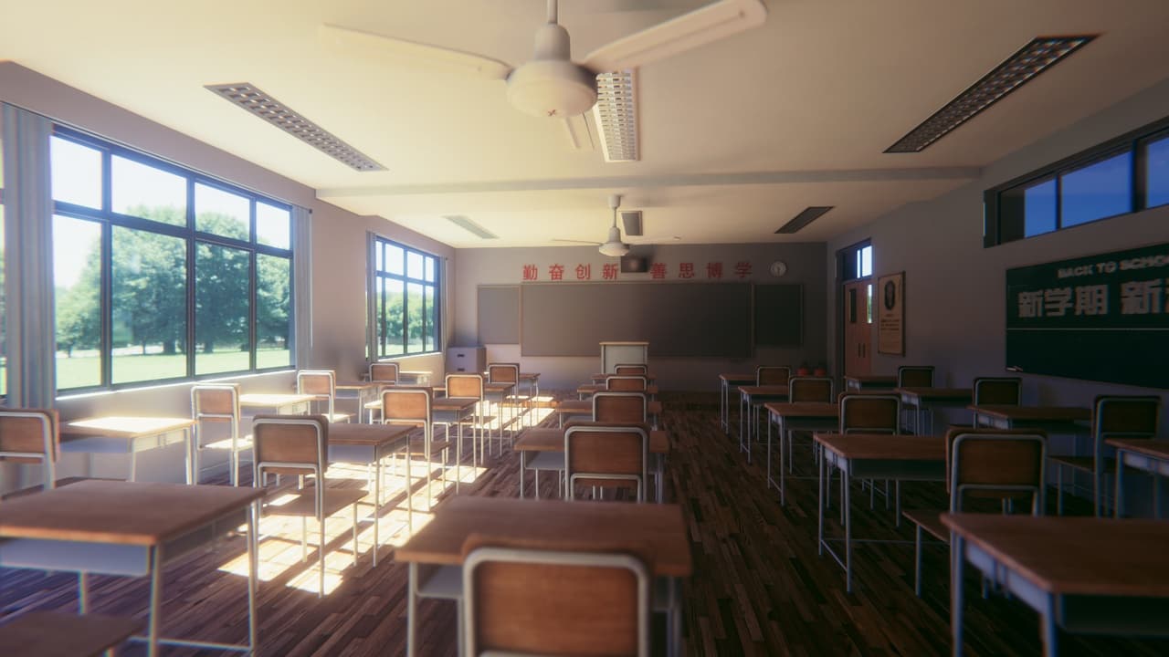 Classroom Interior Scene